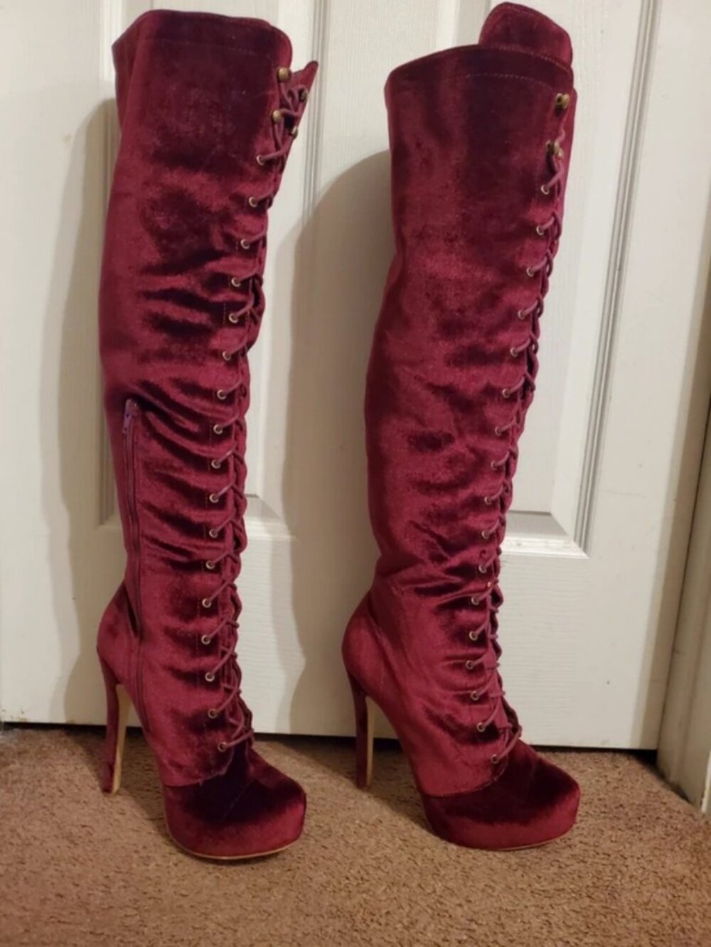 Women's Thigh High Boots Size 10